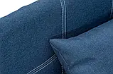 Диван-ліжко одномісний Гамма (стандарт) рогожка джинс, фото 4