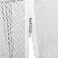 Намет з москітною сіткою (тент поліетилен, каркас металеві трубки, з усіх боків москітна сітка), фото 4