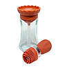 Диспенсер пляшка Controllable Oil Bottle для олії скляний 2в1 з силіконовим пензликом та дозатором 180 мл, фото 6