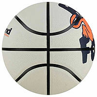 М'яч баскетбольний Nike Everyday Playground 8P GRAPHIC DEFLATED light BONE/NAVY/BLACK/orange розмір 5 хит