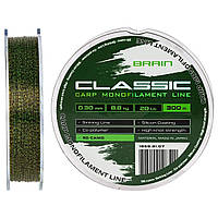 Леска Brain Classic Carp Line 300m 0,30mm 8,8kg 20lb 3D camo