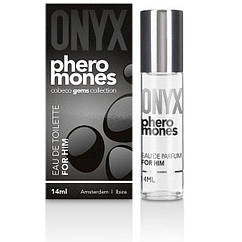 Туалетная вода с феромонами для мужчин Cobeco Onyx Pheromones Eau de Toilette 14 мл ZZ, код: 7546773