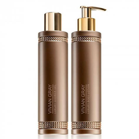 Набір для тіла Vivian Gray Brown Crystals, 2 шт (4250120741970), фото 1