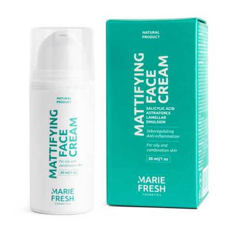 Матуючий крем Marie Fresh Mattifying Face Cream, 30 мл (4820222772457), фото 1