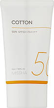 Сонцезахисний крем Missha All Around Safe Block Cotton Sun SPF 50+ PA++++, 50 мл (8809747942138)