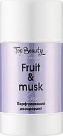 Top Beauty Дезодорант сухий парфумований з пробіотиком 50 мл. Fruit & musk