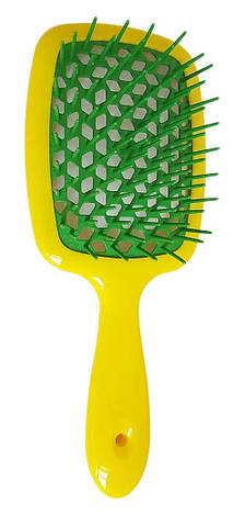 Щітка для волосся жовто-зелена Janeke Superbrush ( 86SP226 LIM), фото 1