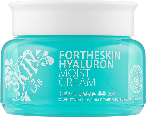 Крем для обличчя з гіалуроновою кислотою Fortheskin Hyaluron Moist Cream, 100 мл (8809598150010), фото 1