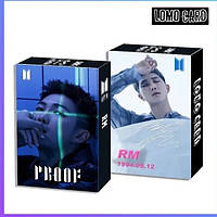 Lomo cards Ломо Карты Ким Намджун БТС Kim Nam-joon BTS 55 карток RM (Rap Monster) Proof
