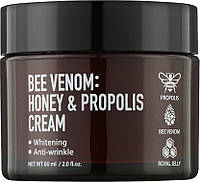 FORTHESKIN Крем для обличчя з бджолиною отрутою, медом та прополісом BEE VENOM HONEY & PROPOLIS CREAM, 60 мл
