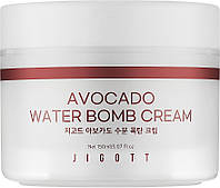 JIGOTT Крем для обличчя зволожувальний АВОКАДО Avocado Water Bomb Cream, 150 мл