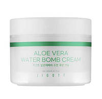 JIGOTT Крем для обличчя зволожувальний АЛОЕ Aloe Vera Water Bomb Cream, 150 мл