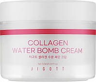 JIGOTT Крем для обличчя зволожувальний КОЛАГЕН Collagen Water Bomb Cream, 150 мл