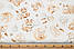 Бязь "Оленята з кульками на білому тлі", №5135, фото 2