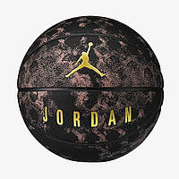 М'яч баскетбольний Nike JORDAN BASKETBALL 8P ENERGY DEFLATED CRIMSON BLISS/BLACK/BLACK/GOLD розмір 7