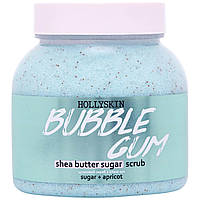 Hollyskin Цукровий скраб з олією ши і перлітом Bubble Gum, 350 g