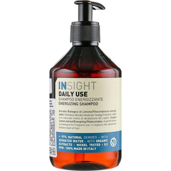 Тонізуючий шампунь для щоденного застосування Insight Daily Use Energizing Shampoo, 400 мл (8029352353406)