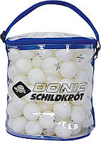 Набір кульки для настільного тенісу Donic Jade Poly 40+ time ball білий 144шт хит