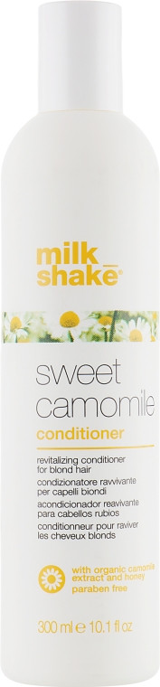 Активізуючий кондиціонер для світлого волосся Milk Shake Sweet Camomile Conditioner, 300 мл (8032274059806)