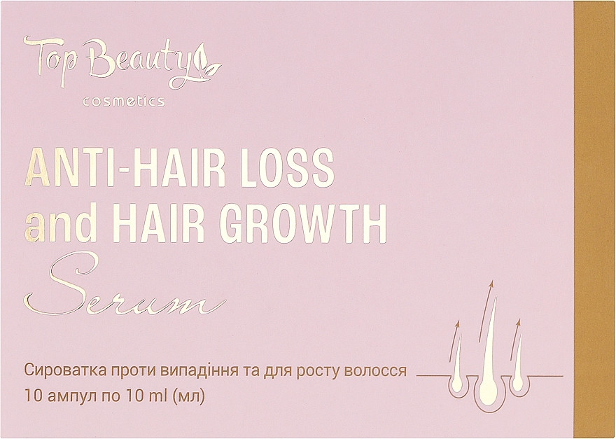 Сироватка проти випадіння волосся Top Beauty Anti-Hair Loss and Hair Growth Serum, 10 мл (2000002500018)