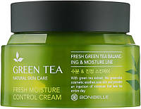 BONIBELLE Крем для обличчя ЗЕЛЕНИЙ ЧАЙ Green Tea Fresh Moisture Control Cream, 80 мл