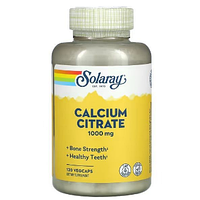 Кальций Solaray Calcium Citrate 1000 mg 120 капс.