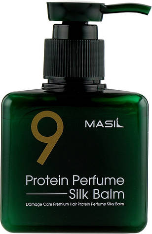 Незмивний бальзам із протеїнами для пошкодженого волосся Masil 9 Protein Perfume Silk Balm, 180 мл (8809744060033), фото 1