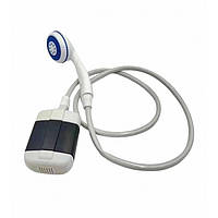 Душ переносной с помпой на аккумуляторе W29 (White)-LVR | Туристический портативный душ