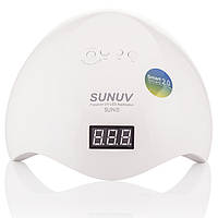 Лампа для манікюру LED+UV SUNUV SUN 5 48W WHITE оригінал 000002085