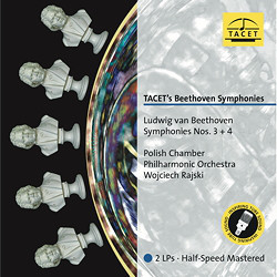 Beethoven - Symphonies Nos. 3 + 4, 2 LP Set 2017 (Tacet L 239) Tacet/EU Mint Вінілова пластинка (art.245475)