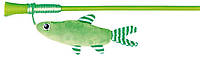 Іграшка для котів Trixie Вудочка з рибкою 42 см (плюш) l