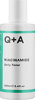 Q+A Зволожуючий тонер для обличчя з ніацинамідом Q+A Niacinamide Daily Toner 100ml