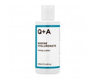 Тонізуючий лосьйон із гіалуроновою кислотою Q+A Marine Hyaluronate Toning Lotion, 100 мл (5060486264384), фото 1