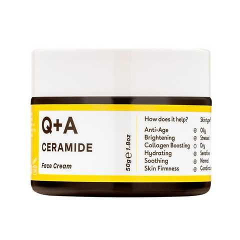 Денний крем для обличчя Q+A Ceramide Barrier Defence Face Cream, 50 мл (5060486264377)