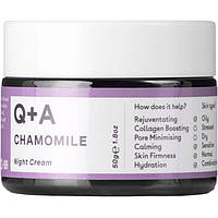 Q+A Нічний крем для обличчя Q+A Chamomile Calming Night Cream 50g
