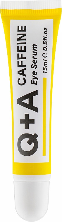 Сироватка для шкіри навколо очей Q+A Caffeine Eye Serum, 15 мл (742271477210)