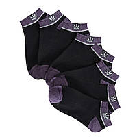 Стильные мужские носки размер 36-38 Hempo Серо-фиолетовый, 4 пары