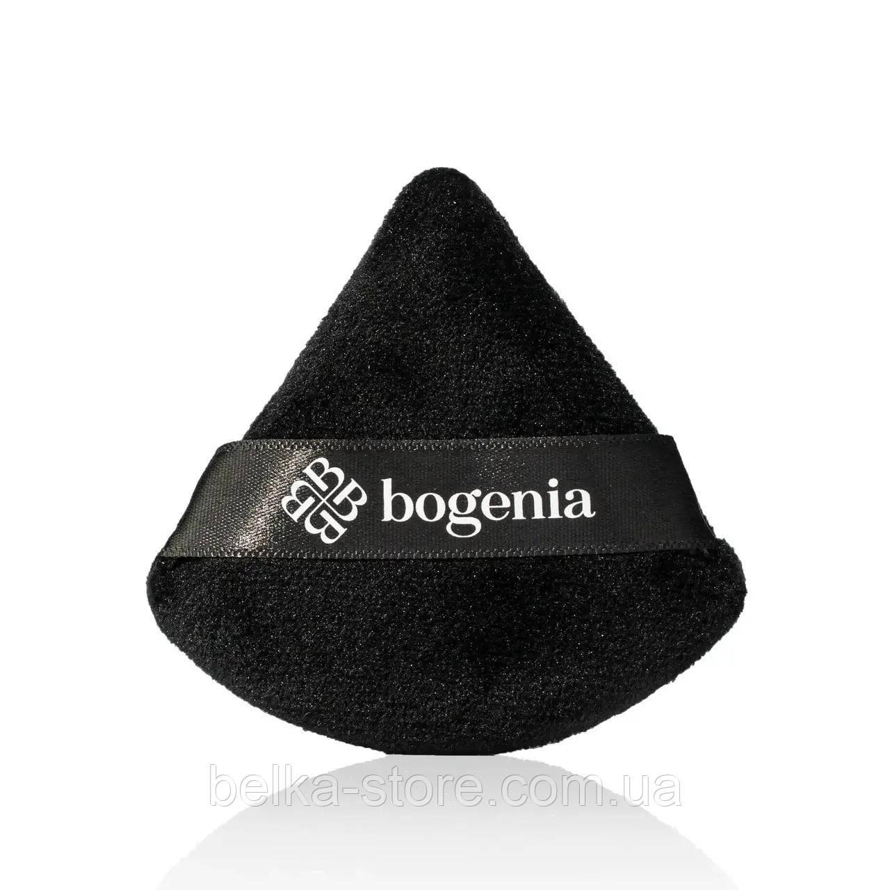 Спонж для пудрових текстур BOGENIA (чорний), фото 1