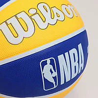 М'яч баскетбольний Wilson NBA Team Tribute Gs Warriors 295 Size 7 хит
