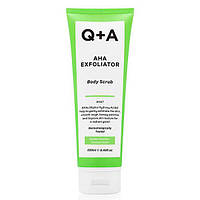 Q+A Скраб для тіла з AHA-кислотами Q+A AHA Exfoliator Body Scrub 250ml