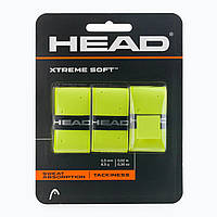 Намотки HEAD Xtremesoft Grip Overwrap 285-104 yellow (3шт.) (Оригінал) хит