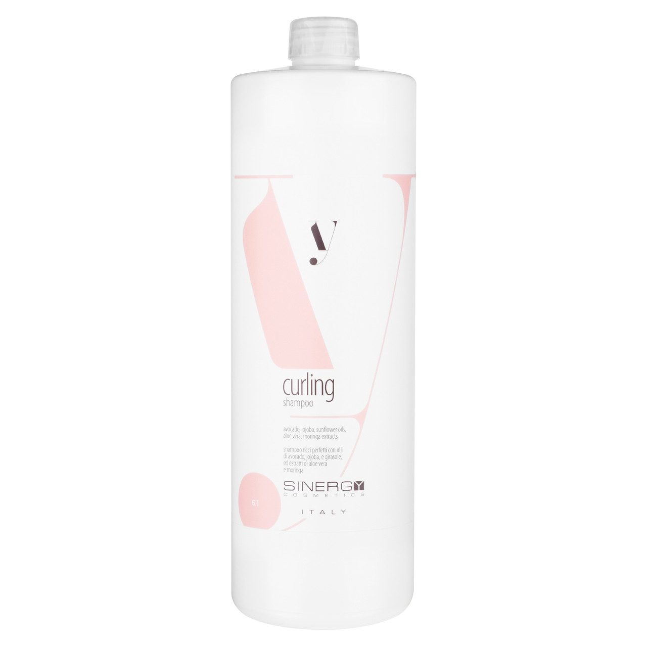 Шампунь для кучерявого волосся Y6.1 Sinergy, 1000 мл (8033745721819)