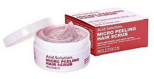 Скраб для шкіри голови та волосся Hollyskin Acid Solution, 130 г (4823109701144)