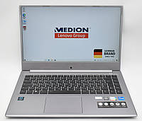 Ноутбук Medion (Lenovo Group) S6446 Intel i5-1135G7 RAM 16 ГБ SSD 512 ГБ Iris Xe Graphics Металевий корпус