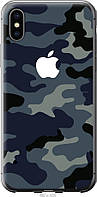 Чехол силиконовый Endorphone iPhone X Камуфляж 1 (4897u-1050-26985) SX, код: 7945012