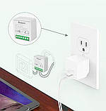 Wi-Fi реле Aubess Mini Smart Switch Tuya Smart Life 16А, смарт вимикач, розумний перемикач, фото 3