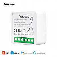 Wi-Fi реле Aubess Mini Smart Switch Tuya Smart Life 16А, смарт вимикач, розумний перемикач