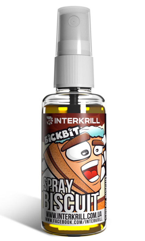 Спрей бісквіт Interkrill 50ml для посилення аромату, фото 1