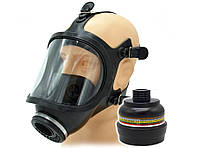 Противогаз защитная панорамная маска респиратор Climax 731C с фильтром NBC 3 S Испания армии TS, код: 8093956