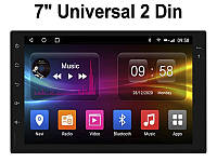 Універсальна авто магнітола Pioneer, Android 14, 2Din екран 7" 2+32Gb + пульт